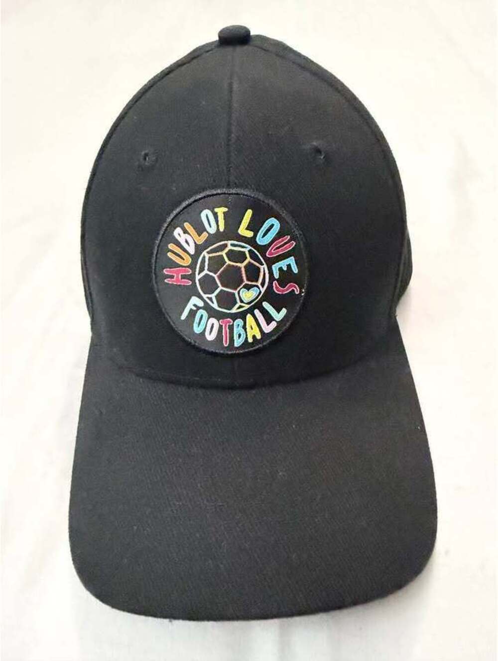 Hublot Loves Football Black Qatar 2022 Snapback Hat Used Like New $50